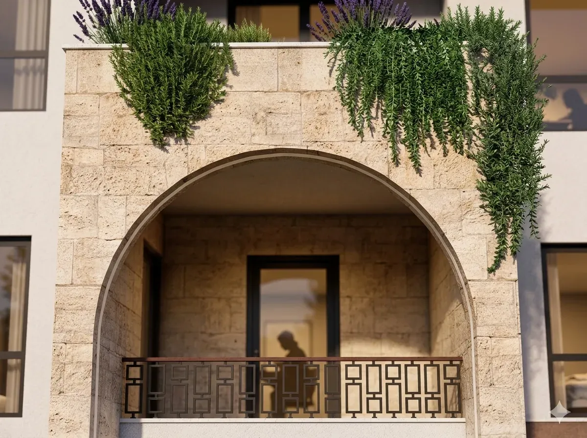 Baliv Residence cephe detayı